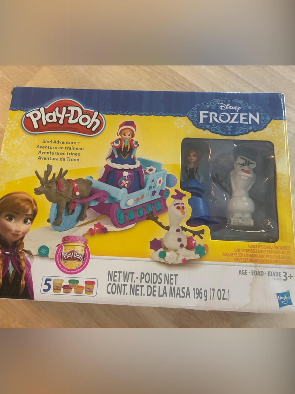 Disney Frozen Sled Adventure Play-Doh Playset - new 2015